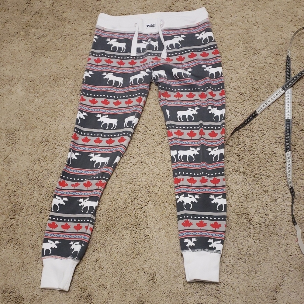 Lazy One PJ Legging in Soft Gray